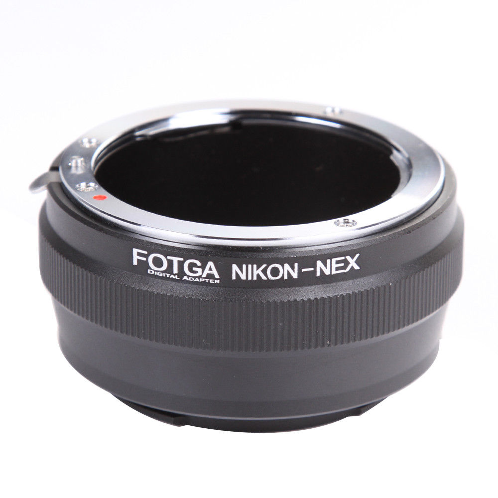 FOTGA Objektivadapter für Nikon AI AF-S G Objektiv für Sony E-Mount NEX3 NE F6C5 