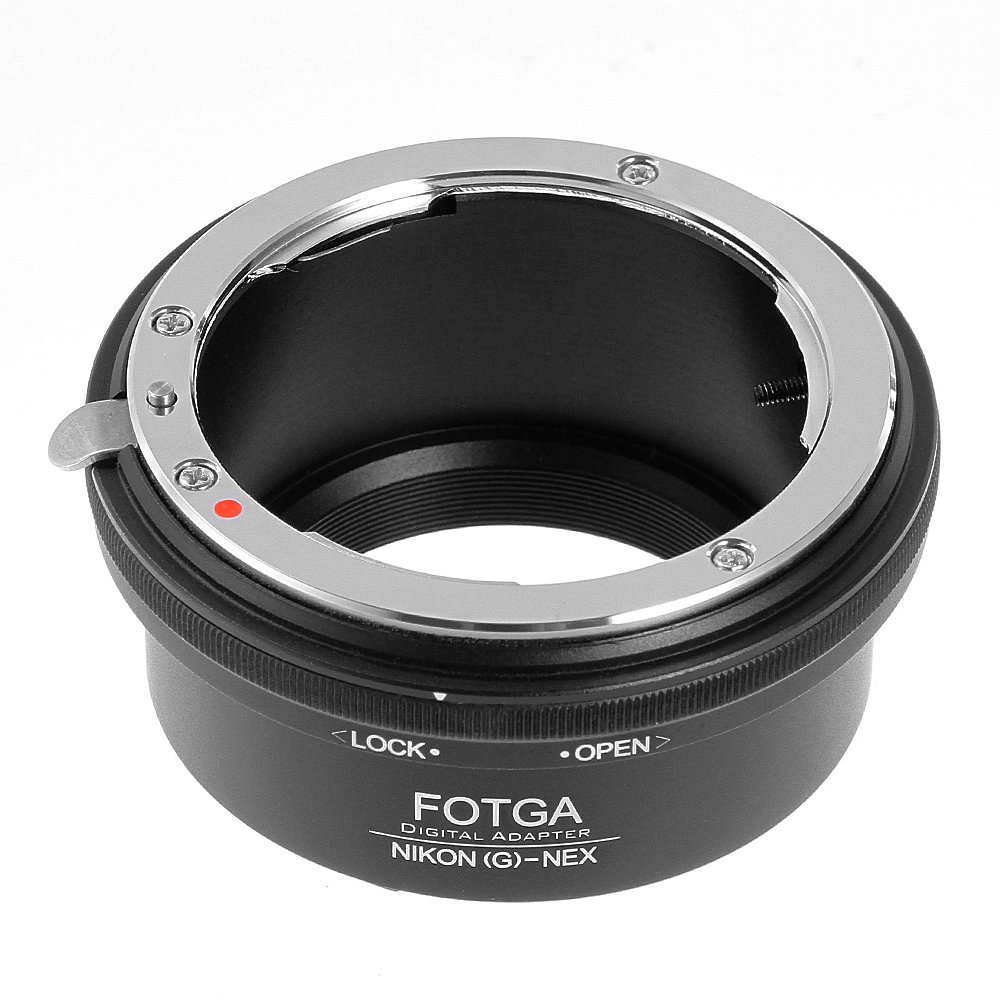 2X adaptador de objetivo FOTGA para Nikon AI AF-S G Objetivo para Sony E-Mount NEX3 NE9 
