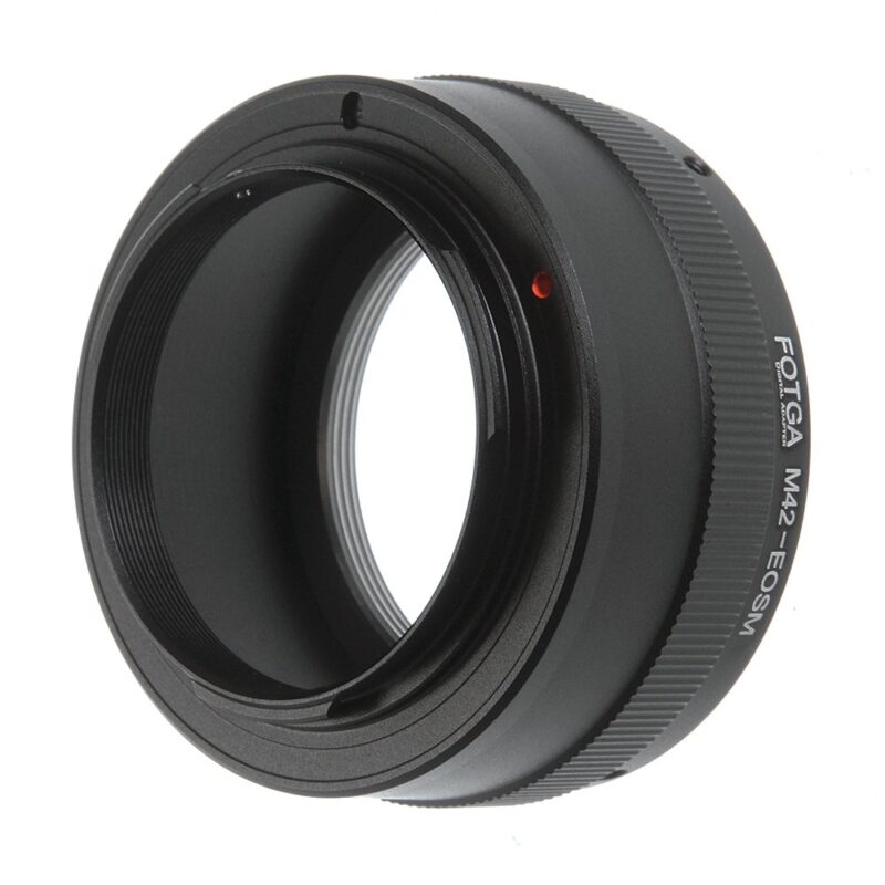 Fotga Lens Adapter Ring For M42 Lens To Canon Eosm M2 M3 Ef M Mirrorless Camera Body Fotga