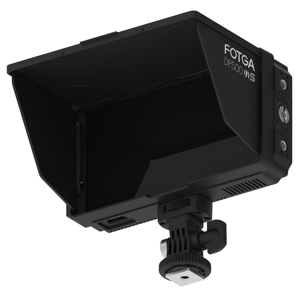 FOTGA C50 5in IPS Touch Screen Camera Monitor 2000NitsBrightness 4K HDMI 3G SDI 