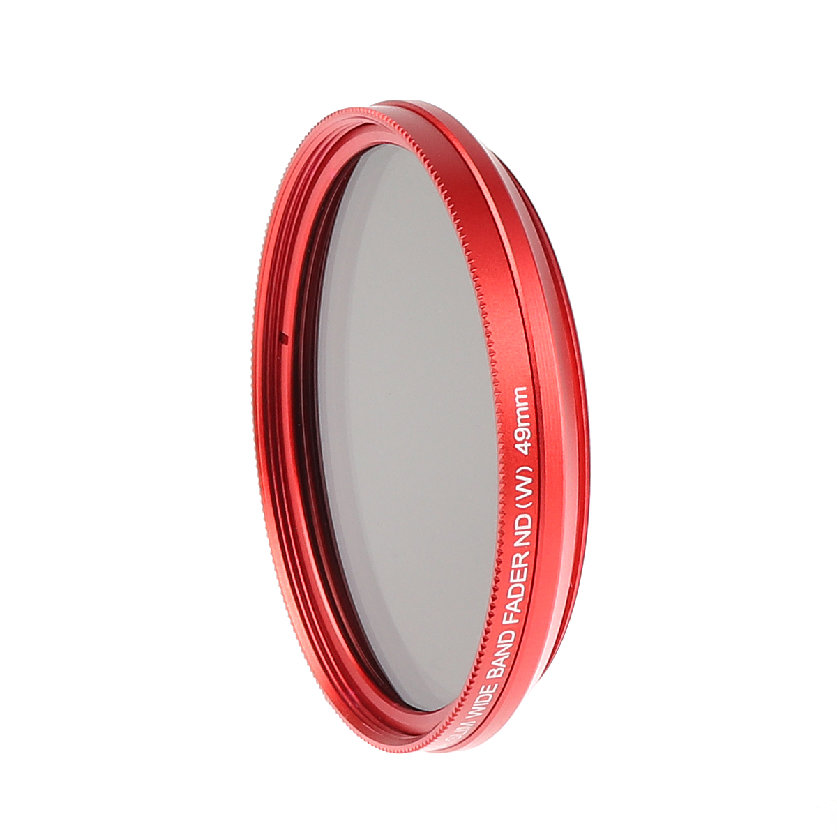 FocusFoto Fotga 52mm Ultra Slim Variable Fader ND2-ND400 Neutral Density ND Filter Adjustable ND2 ND4 ND8 ND16 ND32 ND100 to ND400 for Canon Nikon DSLR Camera Lens with Red Frame Ring 