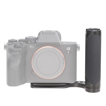 JLwin Universal Side Handle Grip Hand Grip Holder Stabilizer + Arca Swiss Camera Plate for Canon Nikon Sony DSLR Mirrorless Camera