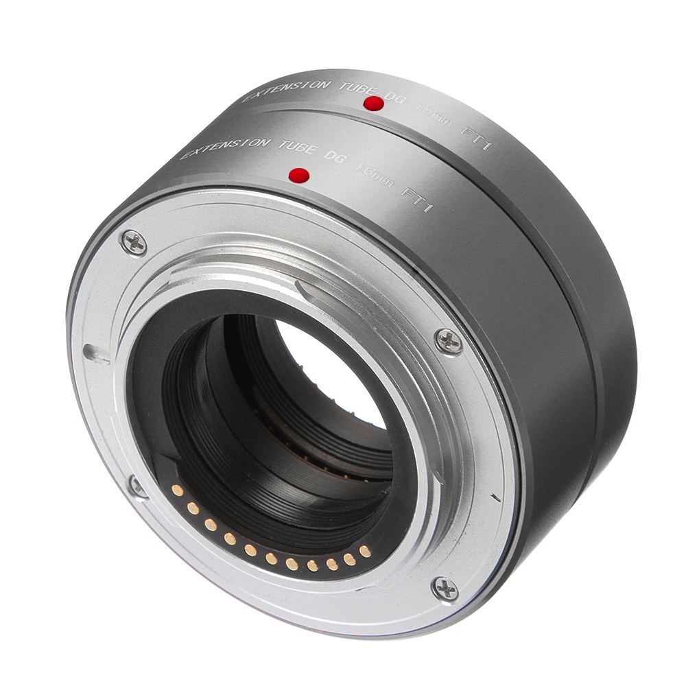 FOTGA Metal Auto Focus Macro Extension Tube 10mm+16mm Set for Micro Four Thirds MFT M4/3 Mount GH1/2/3 GH4 GH5 GH5s GH6 E-PM1 E-PM2 E-PL1/2/3 E-M10 II III E-PL7/8/9/10 Pen-F Cameras