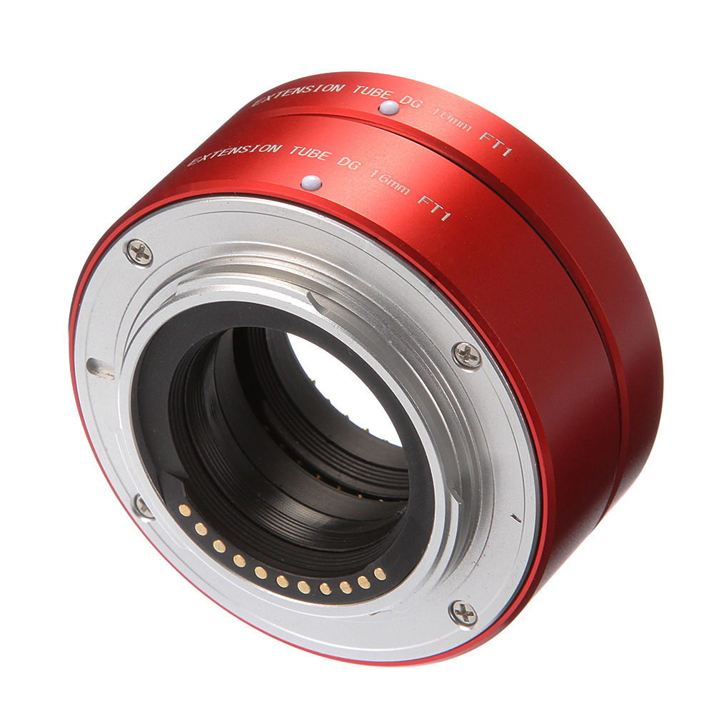 FOTGA Metal Auto Focus Macro Extension Tube 10mm+16mm Set for Micro Four Thirds MFT M4/3 Mount GH1/2/3 GH4 GH5 GH5s GH6 E-PM1 E-PM2 E-PL1/2/3 E-M10 II III E-PL7/8/9/10 Pen-F Cameras