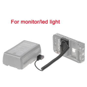 For monitor / LED light / wireless video transmitter
