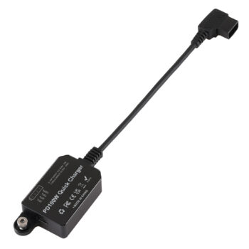 Fotga D-tap to USB-C USB Type-C PD Bidirectional Quick Charger/Power Adapter Converter for V Mount Gold Mount Battery,DSLR Mirrorless Camera, Laptop, Monitor, Smartphone & More