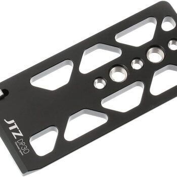 JTZ 5" Dovetail Plate for JTZ DP30 Camera Cage Baseplate Shoulder Pad Rig Tripod
