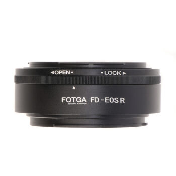 Fotga Lens Mount Adapter Ring for Canon FD Mount Lens to EOS R Series EOS R RP R5 R5C R6 R6II R7 R8 R10 R50 DSLR Camera FD-EOSR