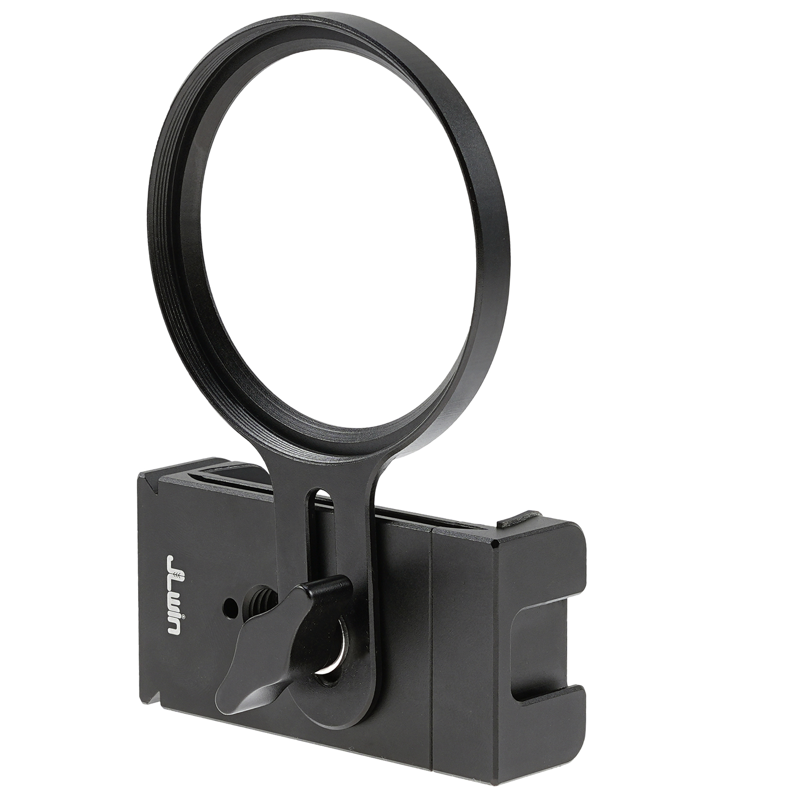 Fotga Universal Cell Phone Clamp Holder with 67mm Filter Adapter Ring for iPhone 17 16 15 14 Pro Max Samsung,Arca Swiss 1/4"-20 Tripod Plate,Cold Shoe for Mic Video Light,for Vlogging Live Stream